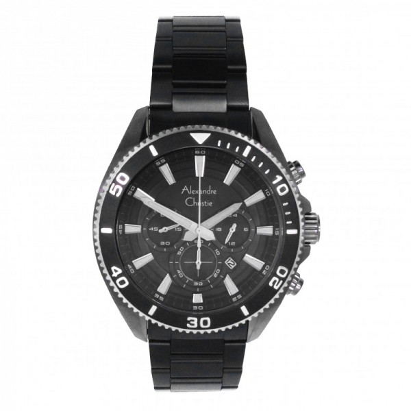 Alexandre Christie AC 6544 Black Grey MCBEPBA